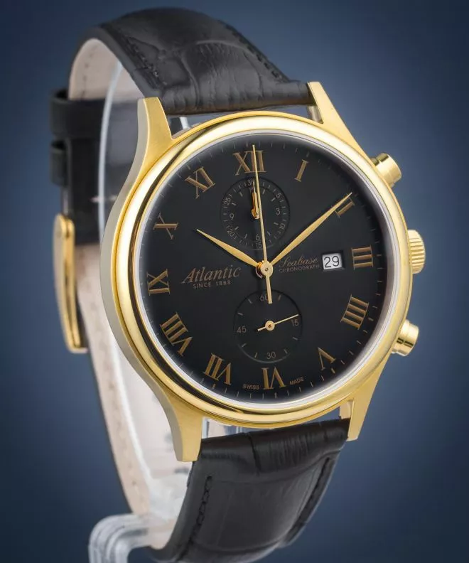 Reloj para hombres Atlantic Seabase Chronograph 64452.45.68