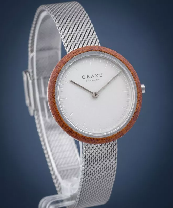 Reloj para mujeres Obaku Trae Lille Steel V245LXCIMC