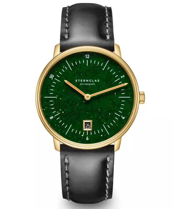 Reloj para hombres Sternglas Naos Aventurine Special Edition S01-NAN41-BR04