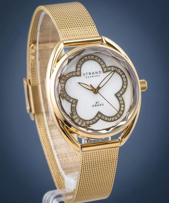 Reloj para mujeres Strand by Obaku Rose S734LXGWMG