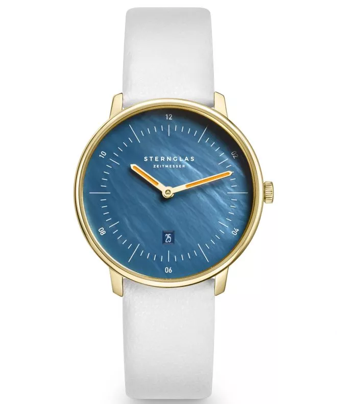 Reloj para mujeres Sternglas Naos XS Edition Mother Of Pearl S01-NDP07-KL13