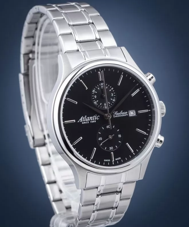 Reloj para hombres Atlantic Seabase Chronograph 64457.41.61