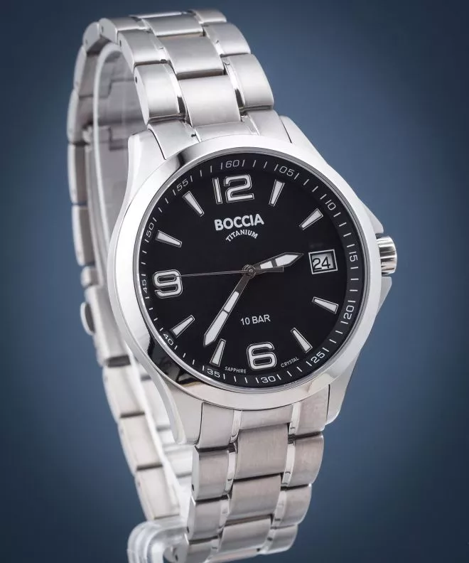 Reloj para hombres Boccia Titanium Classic 3591-02