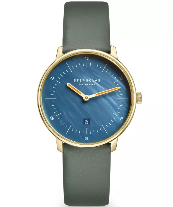 Reloj para mujeres Sternglas Naos XS Edition Mother Of Pearl S01-NDP07-KL09