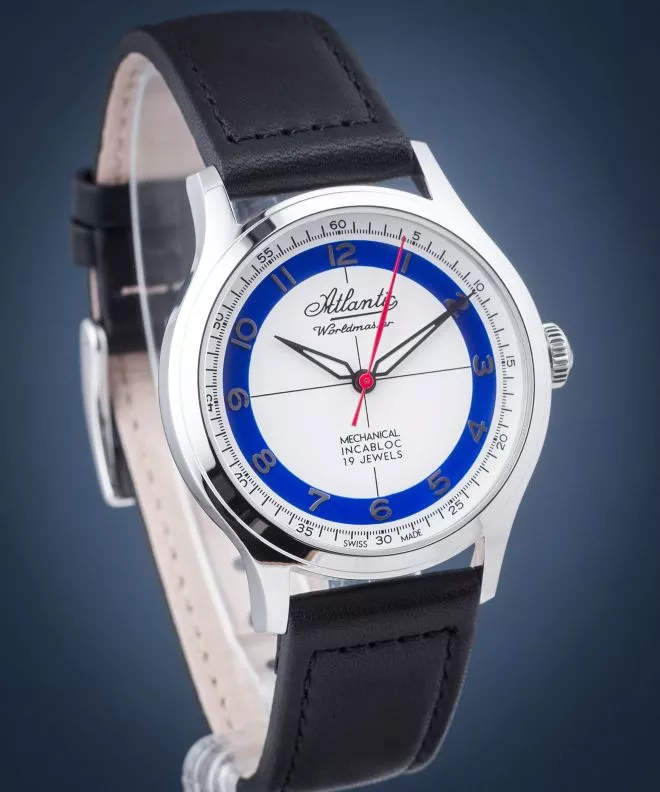 Reloj para hombres Atlantic Worldmaster Incabloc Mechanical 53680.41.13