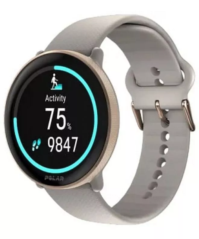 Reloj Deportivo unisex Polar Ignite 3 Greige Sand 725882062501