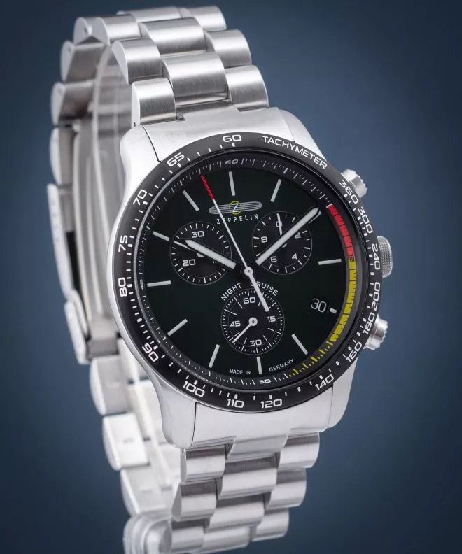 Reloj para hombres Zeppelin Night Cruise Chronograph 7288M-4