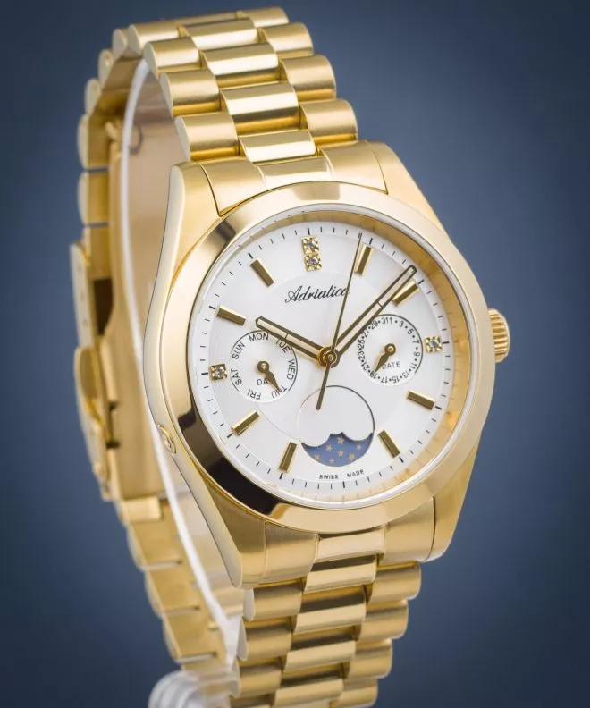 Reloj para mujeres Adriatica Moonphase A3802.1113QF
