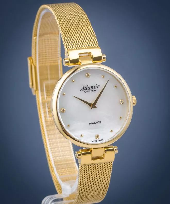 Reloj para mujeres Atlantic Elegance Royal Diamonds Edition 29044.45.07GMB
