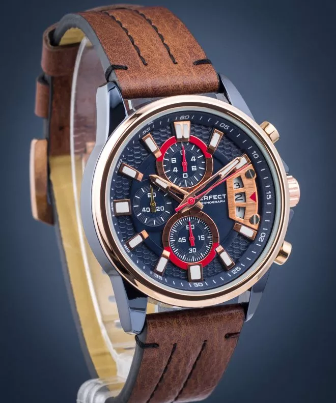 Reloj para hombres Perfect Chronograph PF00509