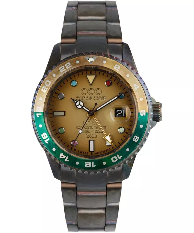 Reloj para hombres Out of Order Swiss GMT Marrakesh OOO.001-19.MA