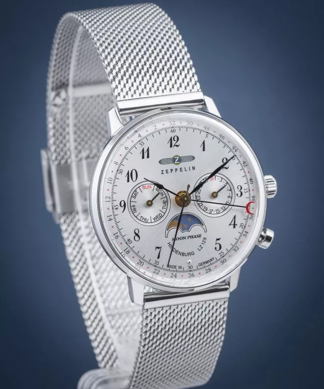 Reloj para mujeres Zeppelin LZ129 Hindenburg Moonphase 7037M-1