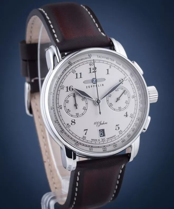 Reloj para hombres Zeppelin 100 Jahre Chronograph 7674-6