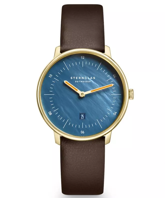 Reloj para mujeres Sternglas Naos XS Edition Mother Of Pearl S01-NDP07-KL18