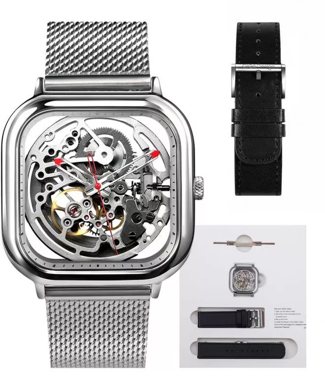 Reloj para hombres Ciga Design Full Hollow Skeleton Automatic Z011-SISI-W3 (Z011-SISI-W13)