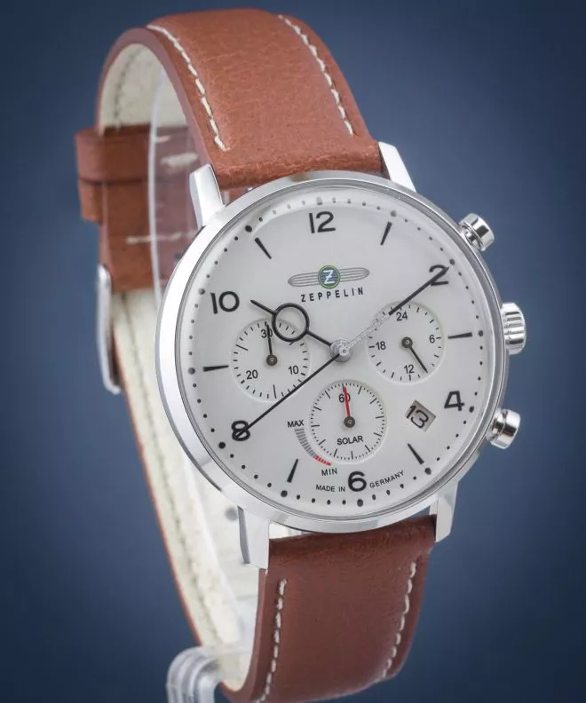 Reloj para hombres Zeppelin Hindenburg Solar 8086-5-N