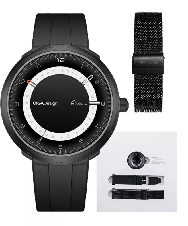 Reloj para hombres Ciga Design Black Hole U011-BB02-W3B6B (U011-BB01-W3B6B)