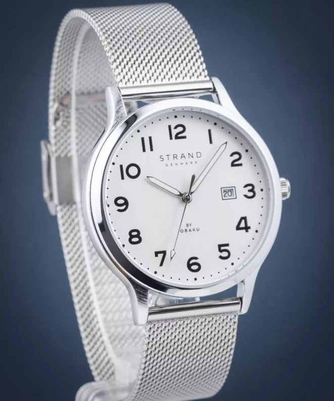Reloj para hombres Strand by Obaku Whiteheaven S751GDCIMC