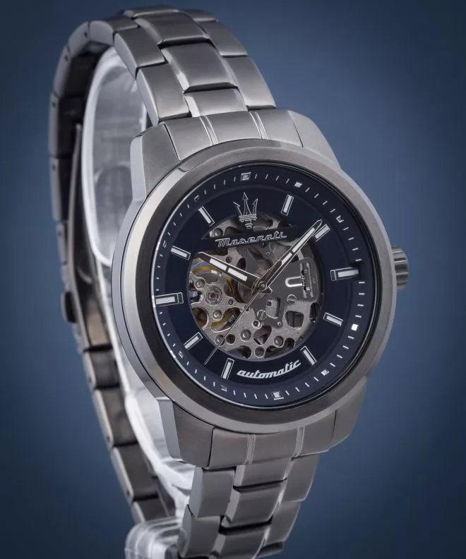 Reloj para hombres Maserati Successo Skeleton Automatic R8823121001