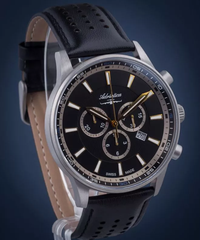 Reloj para hombres Adriatica Titanium Chronograph A8281.42G4CH