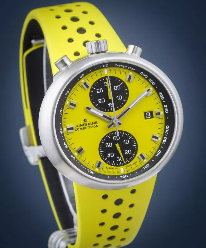Reloj para hombres Junghans 1972 Competition FIS Lemon Automatic Limited Edition 027/4305.00