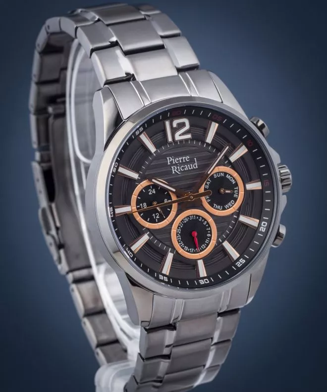 Reloj para hombres Pierre Ricaud Multifunction P97040.S1R6QF