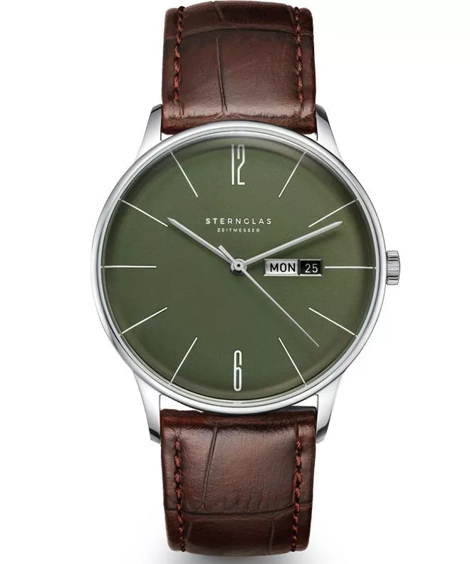 Reloj para hombres Sternglas Berlin Olive Green S01-BE08-HE05