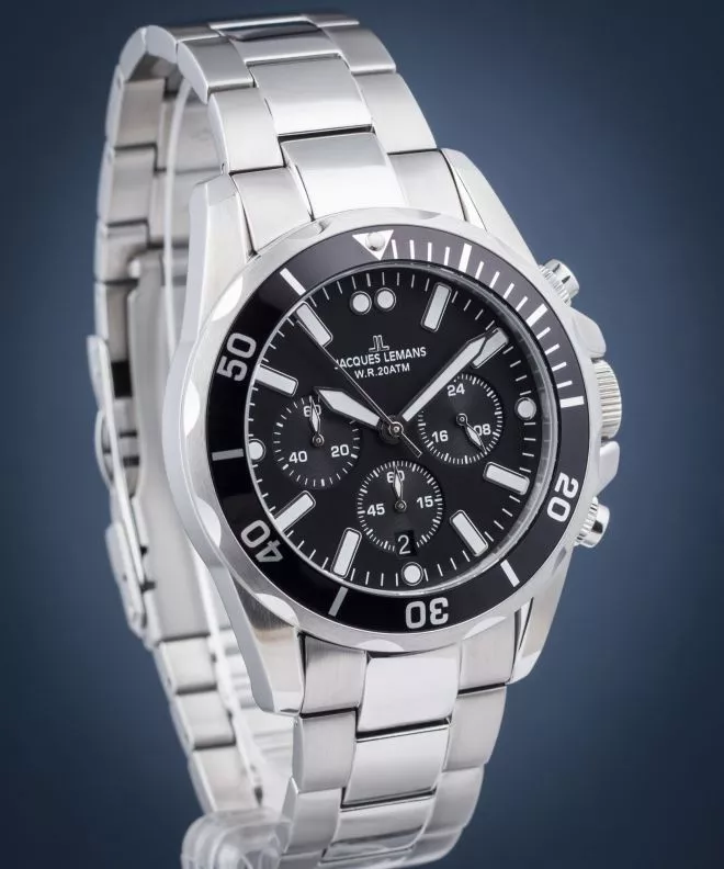 Reloj para hombres Jacques Lemans Liverpool Chronograph 1-2091F