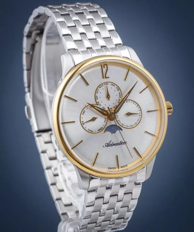Reloj para hombres Adriatica Moonphase A8269.2153QF