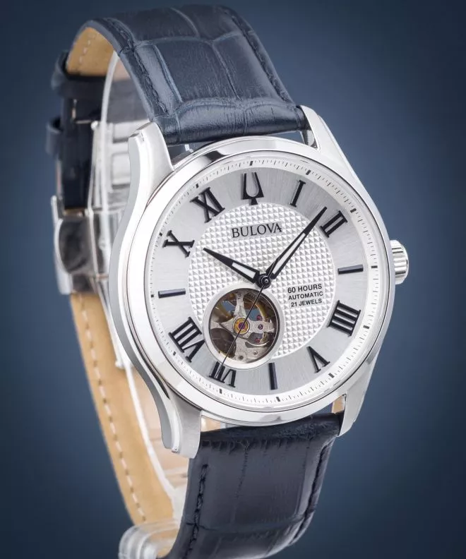 Reloj para hombres Bulova Classic Automatic Open Heart 96A206