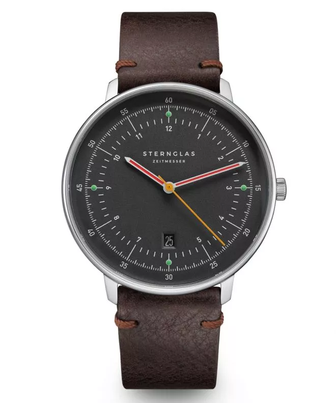 Reloj para hombres Sternglas Hamburg Neugraphite S01-HH39-VI11