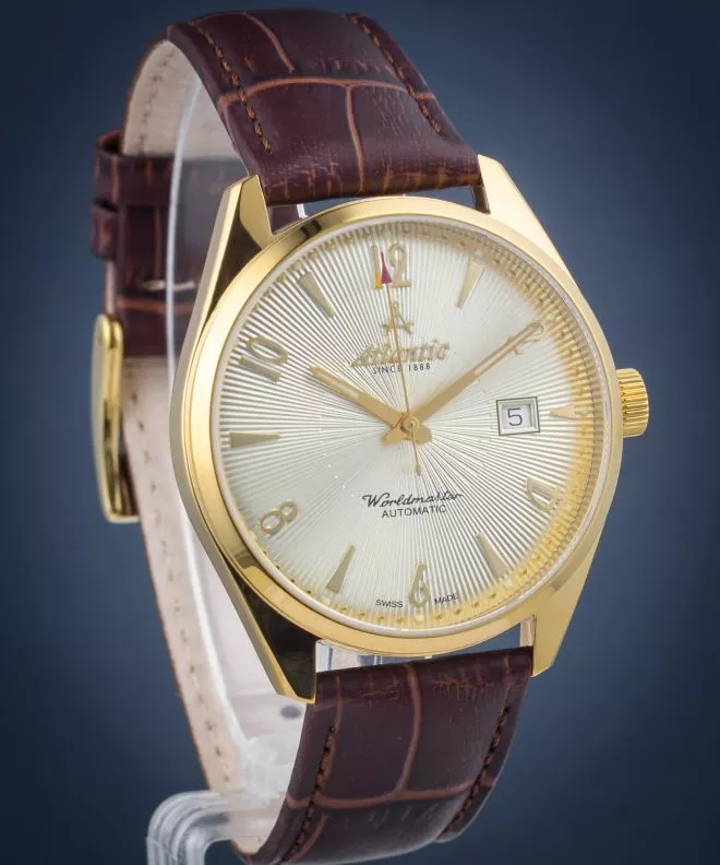 Reloj para hombres Atlantic Worldmaster Art Deco Automatic 51752.45.35G