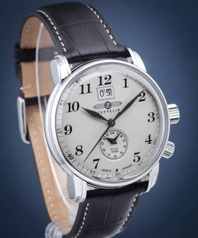 Reloj para hombres Zeppelin LZ127 Graf Zeppelin Dual Time 7644-5