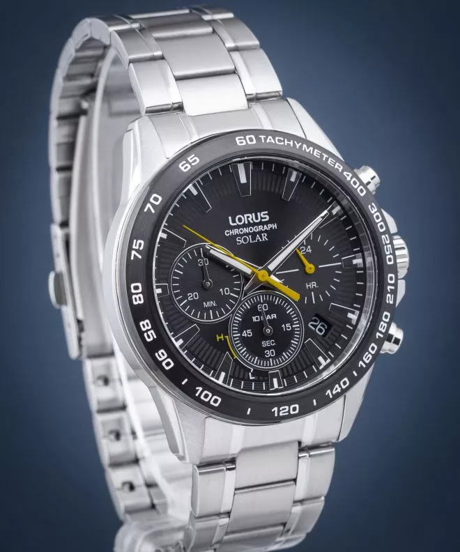 Reloj para hombres Lorus Classic Solar Chronograph RZ507AX9