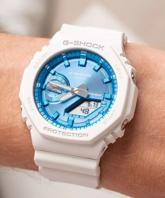 Reloj para hombres Casio G-Shock Classic Sparkle of Winter GA-2100WS-7AER