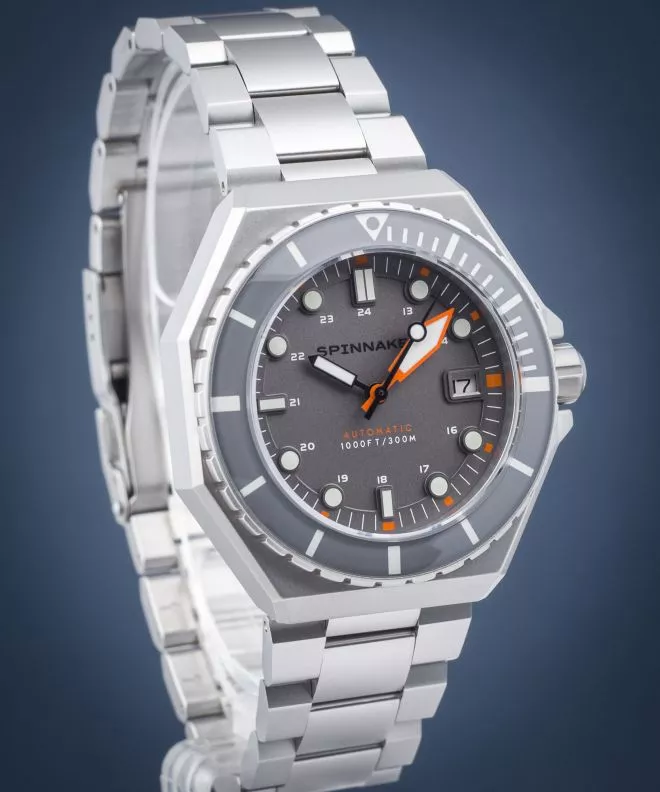 Reloj para hombres Spinnaker Dumas Chalk Grey Automatic Limited Edition SP-5081-KK
