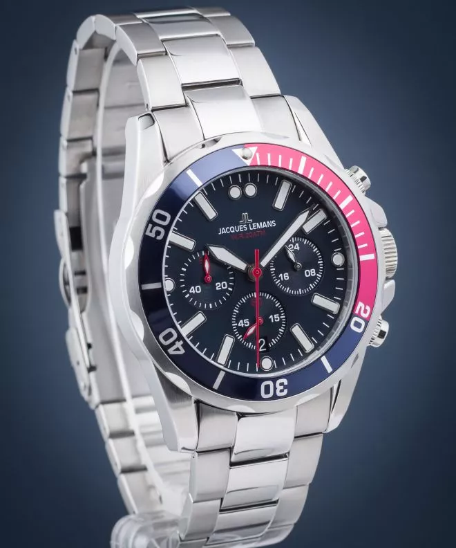 Reloj para hombres Jacques Lemans Liverpool Chronograph 1-2091G