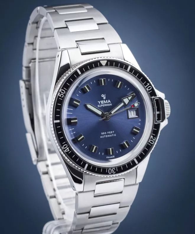 Reloj para hombres Yema Superman Heritage YSUP2019B41-GMS