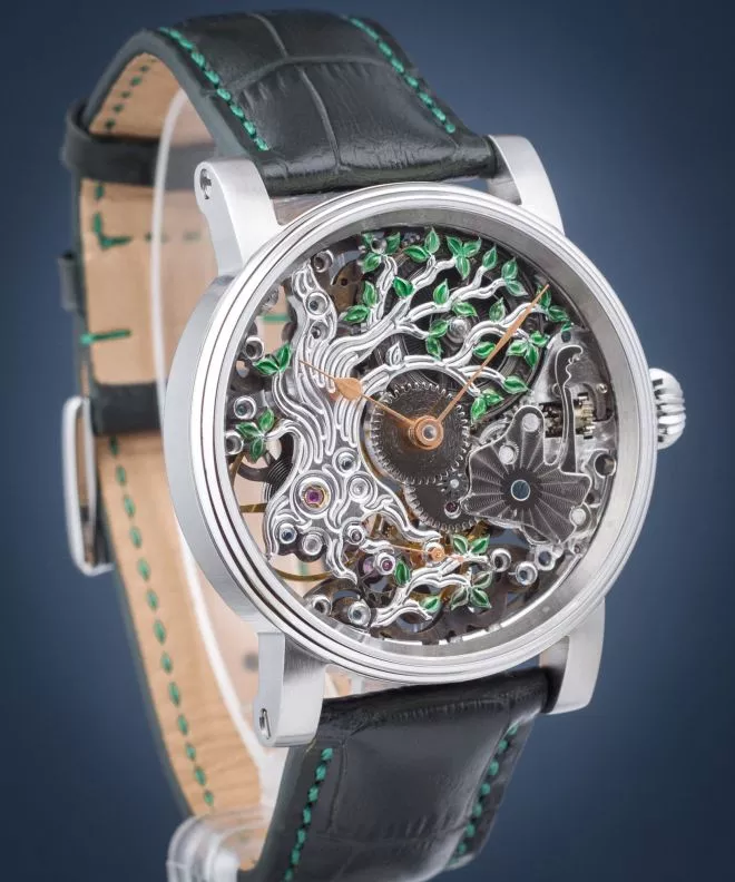 Reloj para hombres Schaumburg Unikatorium Tree of Luck Skeleton SCH-UNTL