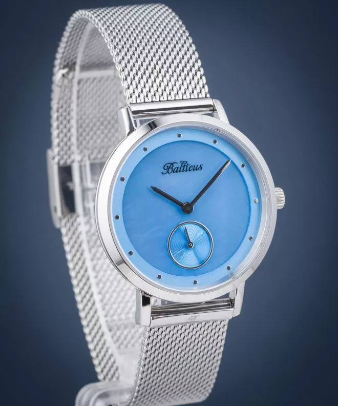 Reloj para mujeres Balticus New Sky Steel Blue Pearl BLT-BALNSSBL