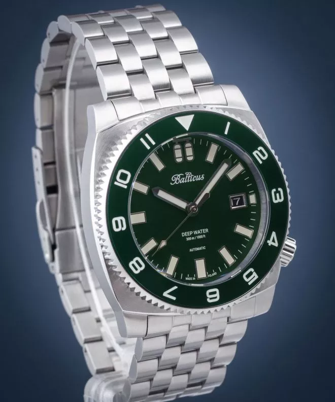 Reloj para hombres Balticus Deep Water Green SET Limited Edition BAL-DWRG (BLT-DWRG)