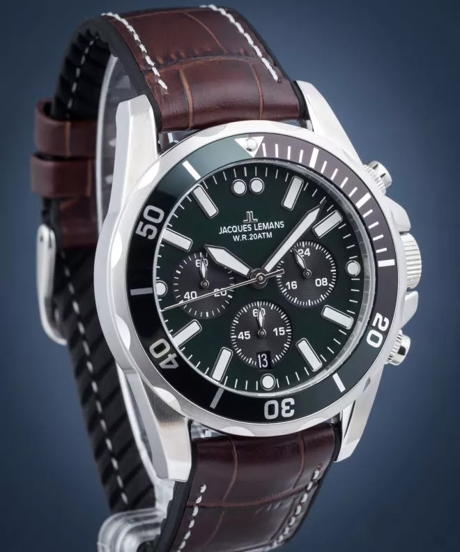 Reloj para hombres Jacques Lemans Liverpool Chronograph 1-2091C