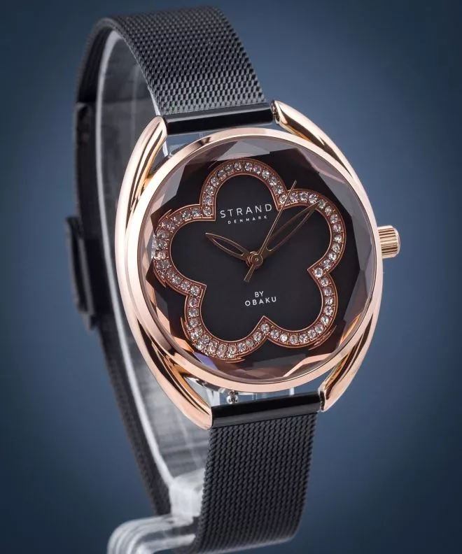 Reloj para mujeres Strand by Obaku Rose S734LXVBMB