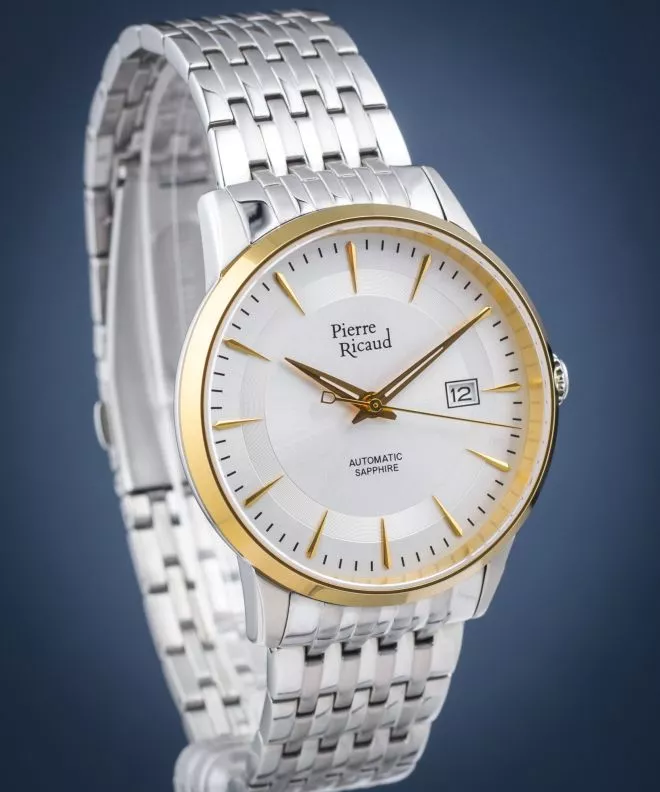Reloj para hombres Pierre Ricaud Sapphire Automatic P60029.2113A
