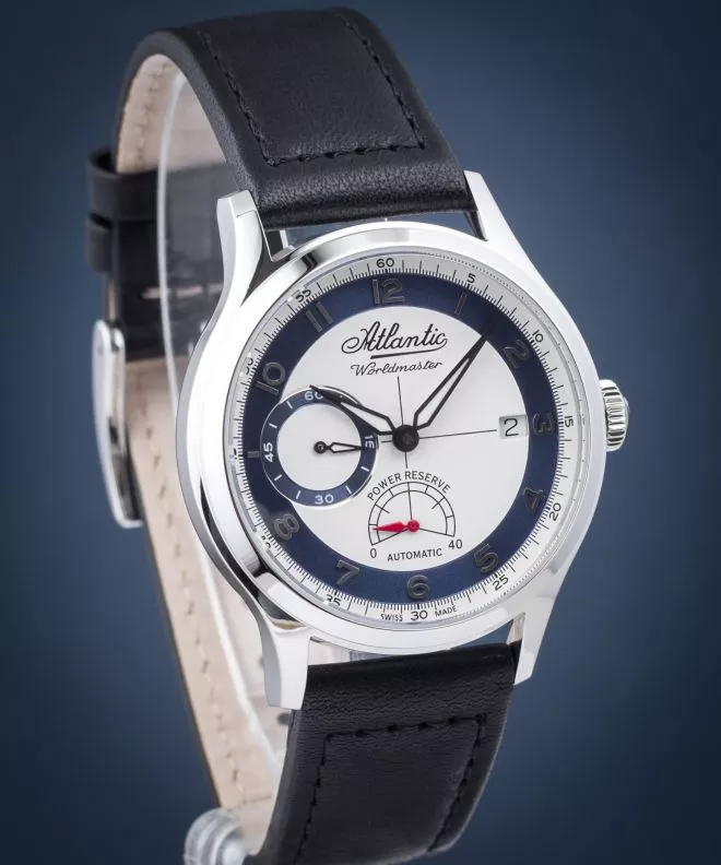 Reloj para hombres Atlantic Worldmaster Original Power Reserve Automatic 53782.41.13