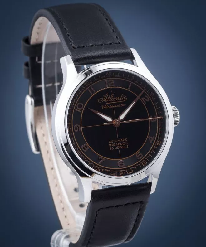 Reloj para hombres Atlantic Worldmaster Incabloc 53780.41.43R