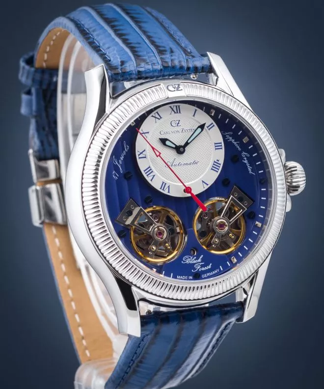 Reloj para hombres Carl von Zeyten Waldhaus Automatic CVZ0084SBLS