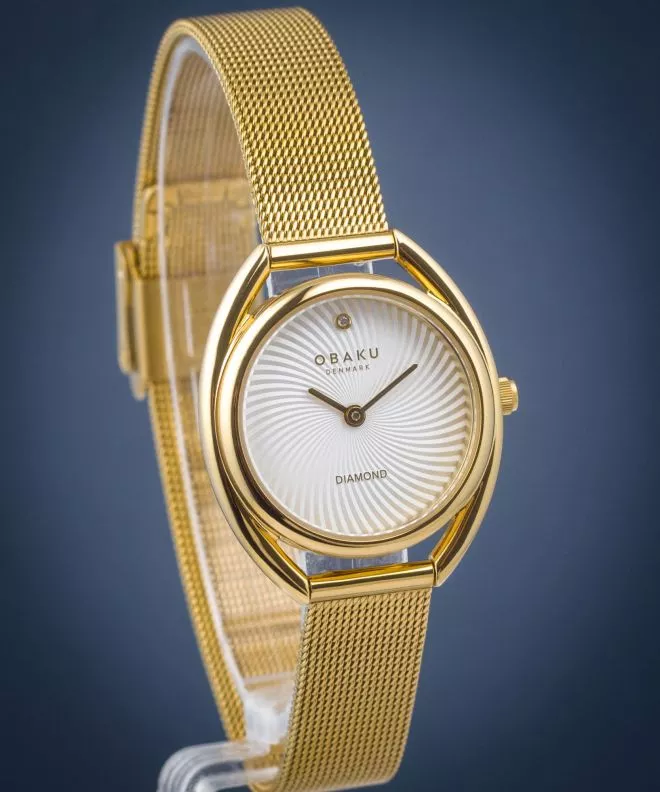 Reloj para mujeres Obaku Juvel Diamond V286LXGIMG