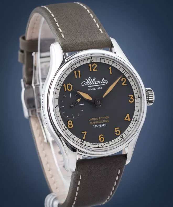 Reloj para hombres Atlantic Worldmaster 135 Year Anniversary Limited Edition Manufacture SET 52953.41.43