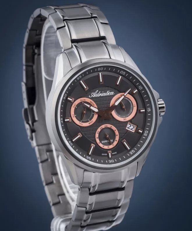 Reloj para hombres Adriatica Multifunction A8321.S1R6QF